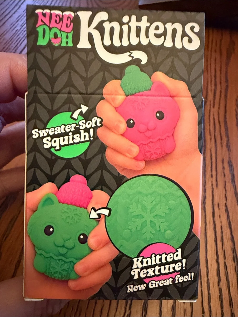 Nee Doh Knittens Squish Toy HTF